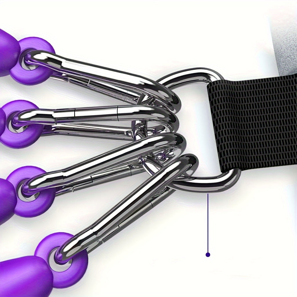 Chest Expander Pedal Resistance Band Home Fitness