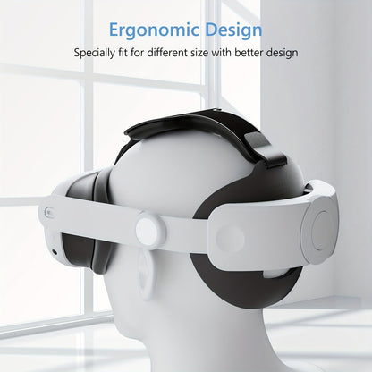Adjustable Retractable Head Strap for Meta Quest 3