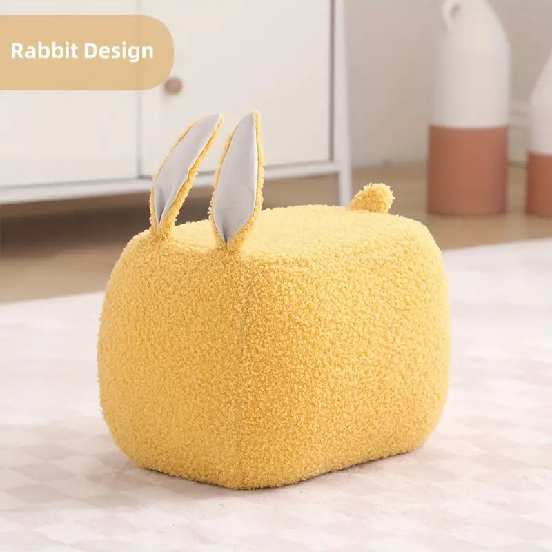 Adorable Rabbit Short Bench - Yellow