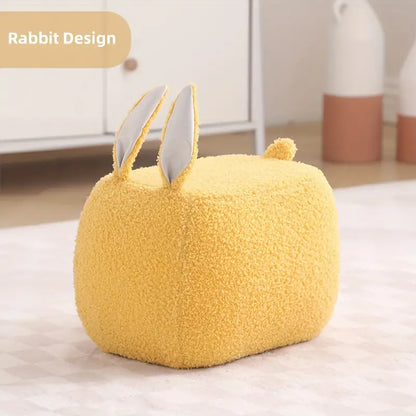 Adorable Rabbit Short Bench - Yellow