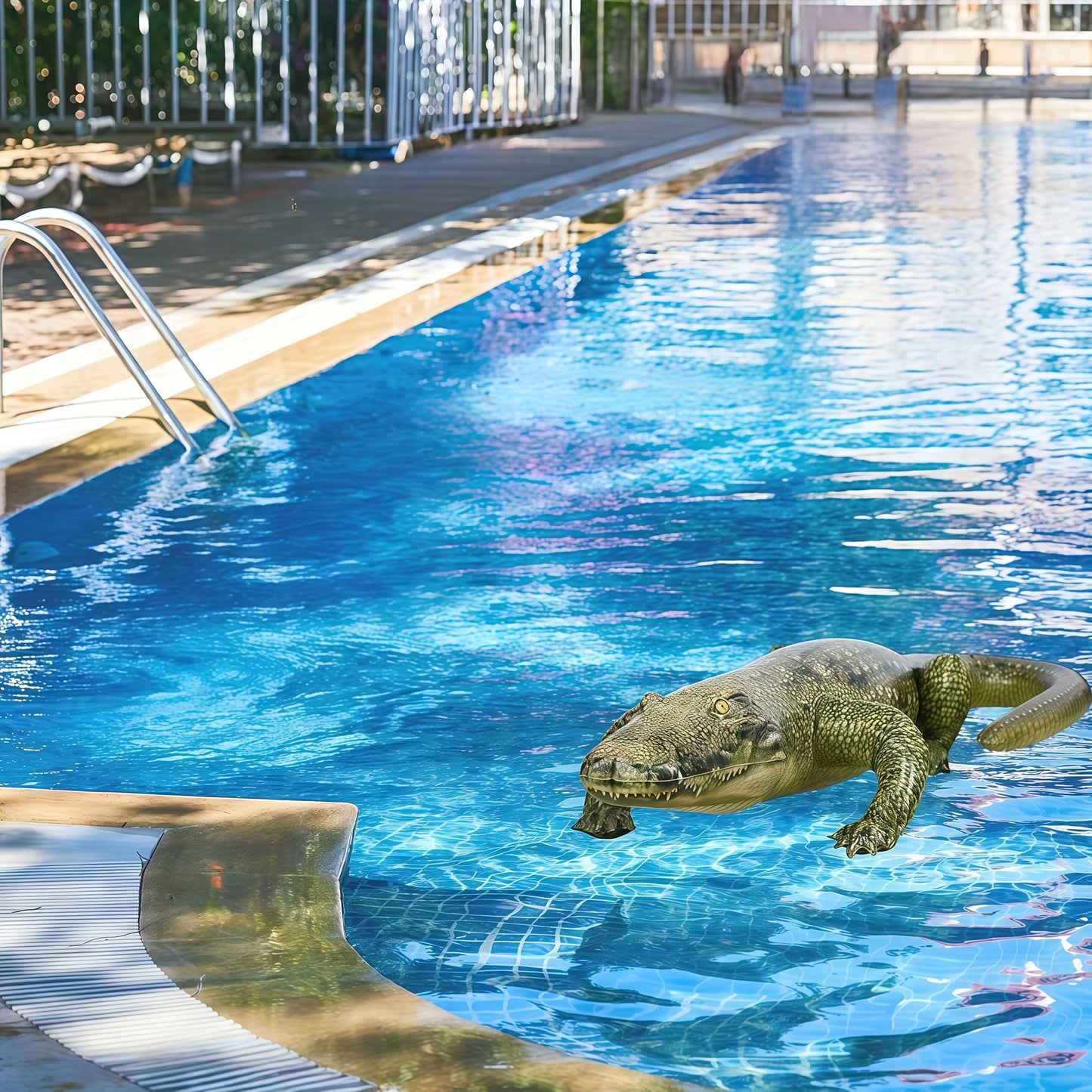 Giant Inflatable Crocodile Prank Prop