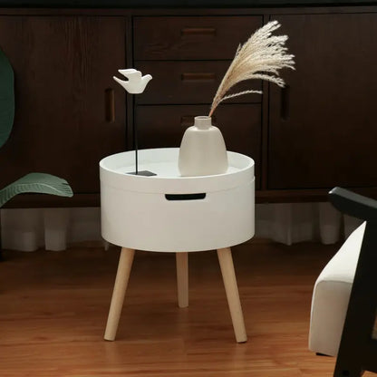 Stylish - Practical Open-Top Storage Side Table