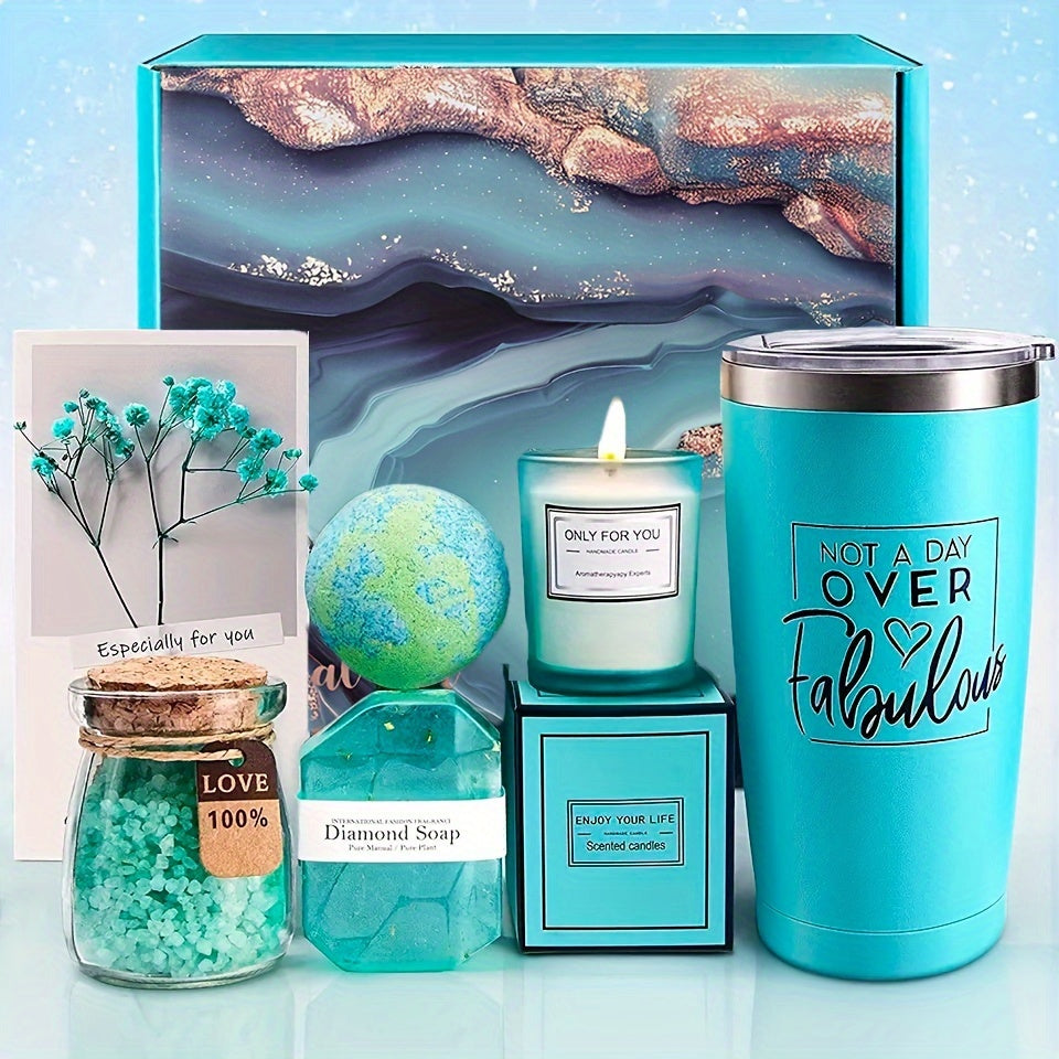 Spa Gift Box Sandalwood Scent Set for Women