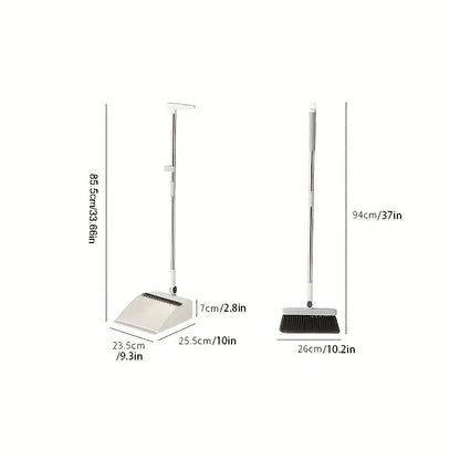 Clean like a pro with our premium Upright Dustpan and Broom Set