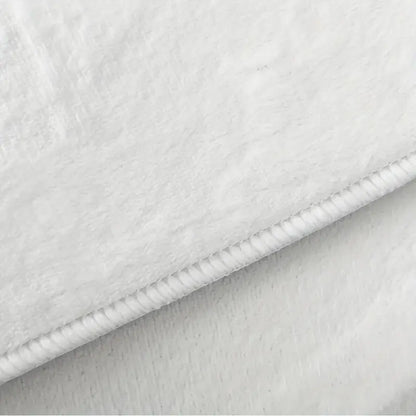 Merry Christmas Kitchen Rug - Festive Red and Green Polka Dots