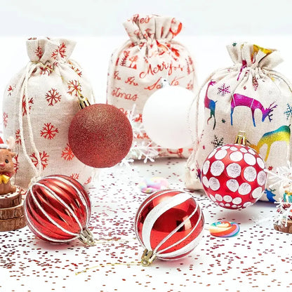 Radiant Red: 30 Exquisite Christmas Ball Ornaments for Your Tree