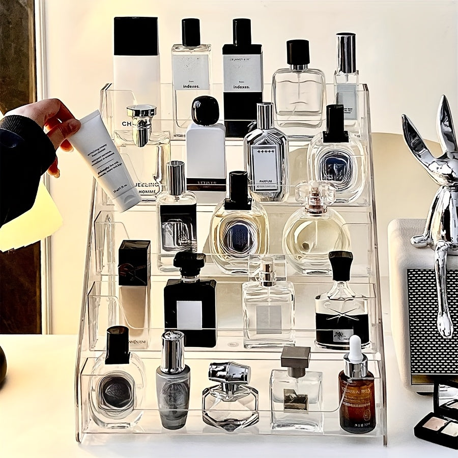 Multi-Tier Perfume & Makeup Acrylic Organizer