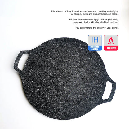 barbecue plate non-stick outdoor frying plate
