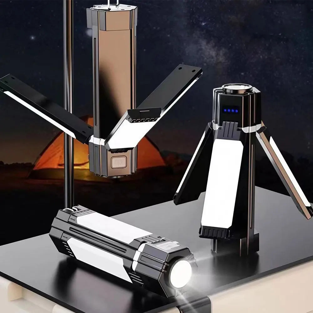 Ultra-long Battery Life, Multi-functional Outdoor Camping Lamp Tent Light with Illumination, Charging, SOS, and More