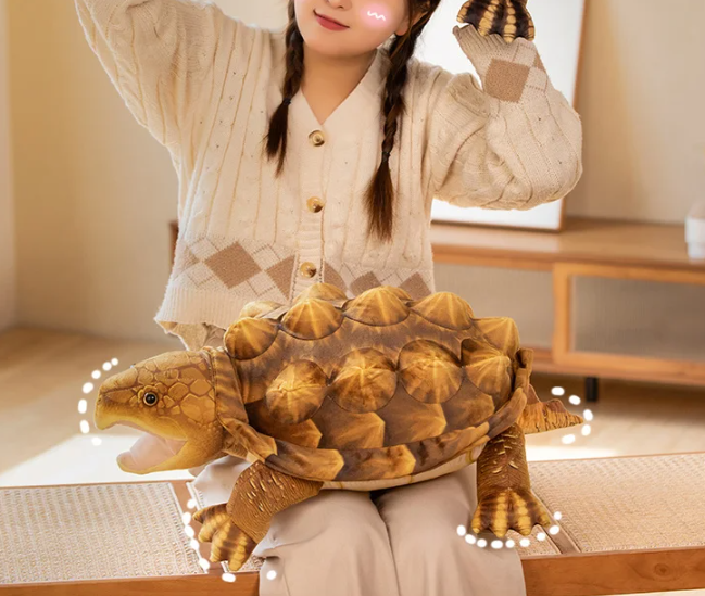 Alligator Snapper Plush Stuffed Toy