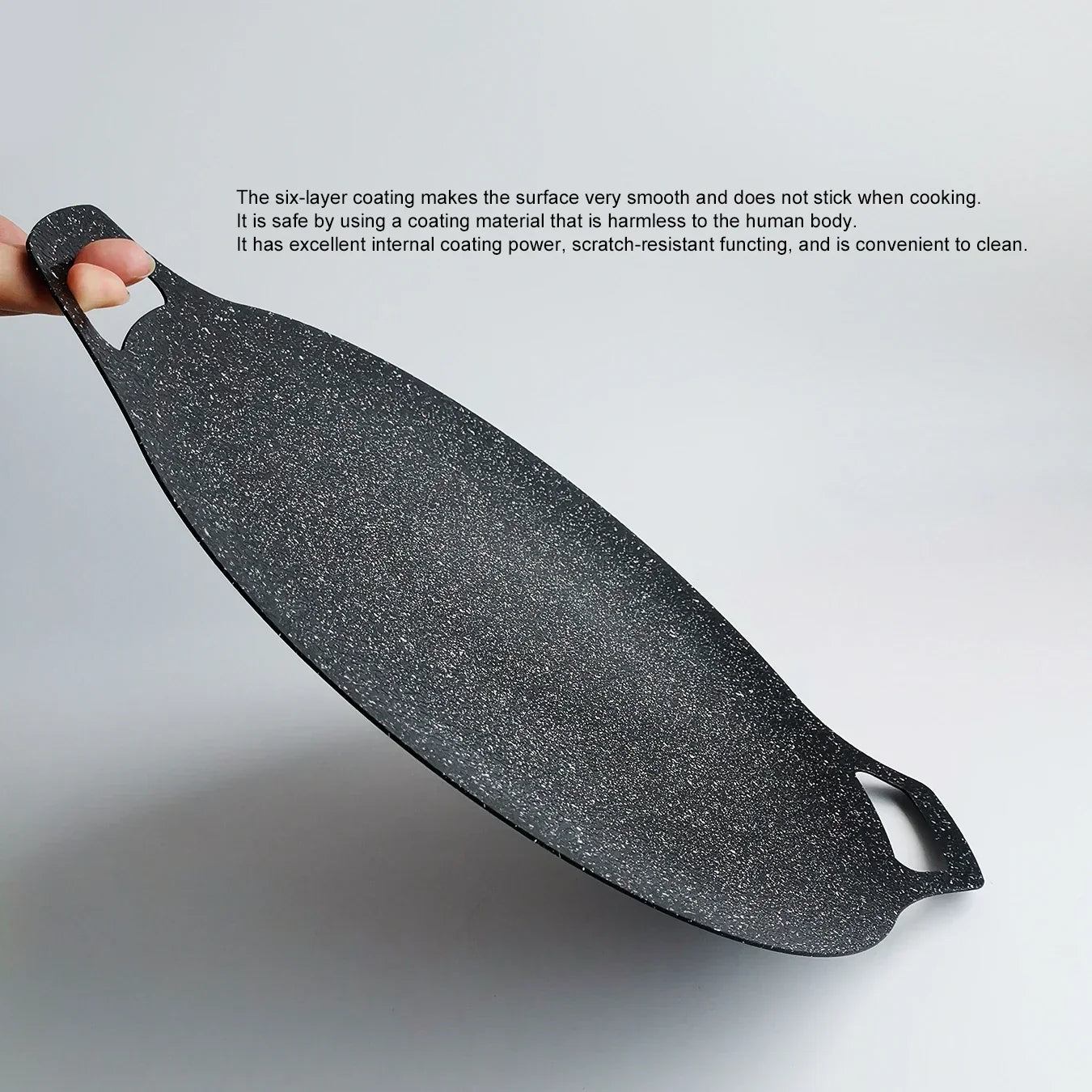 barbecue plate non-stick outdoor frying plate