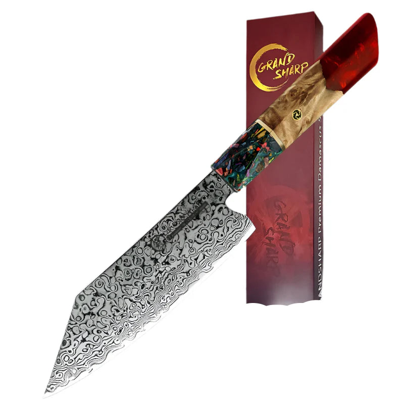 Damascus Stainless Steel Chef Knife 13.7cm Blade