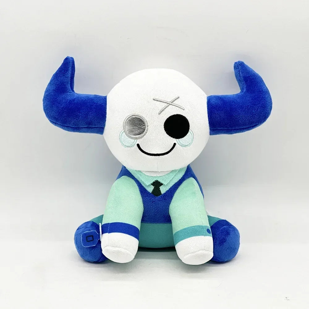 Anime Plush Phighting Blue Bull Toy