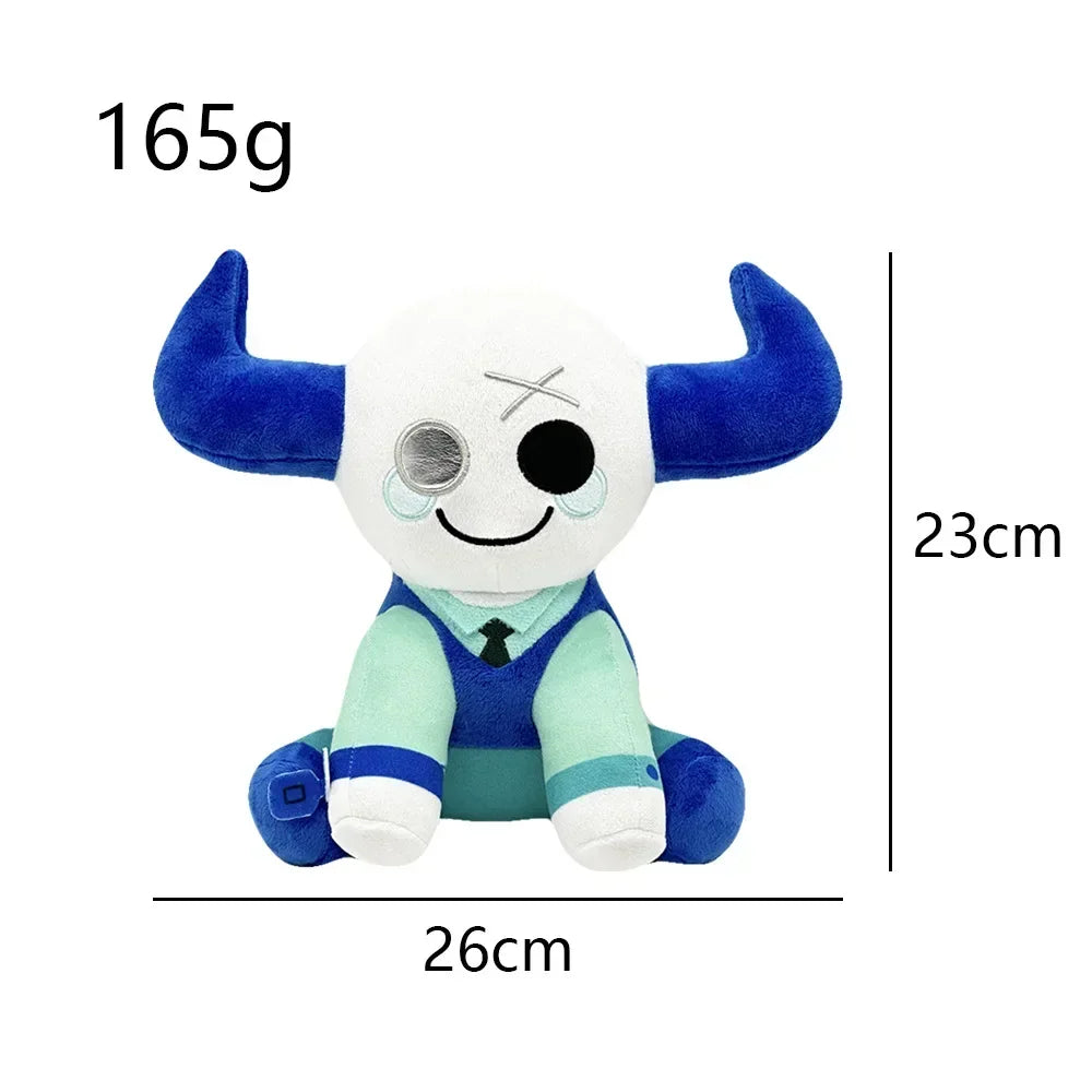 Anime Plush Phighting Blue Bull Toy