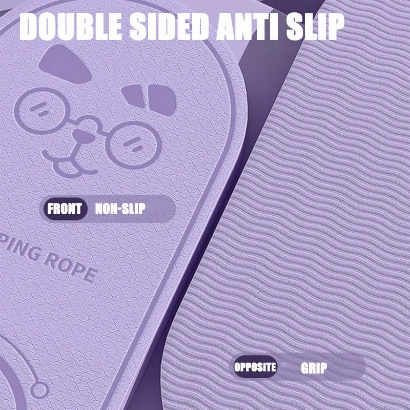 High-Density Anti-Noise Jump Rope Yoga Mat