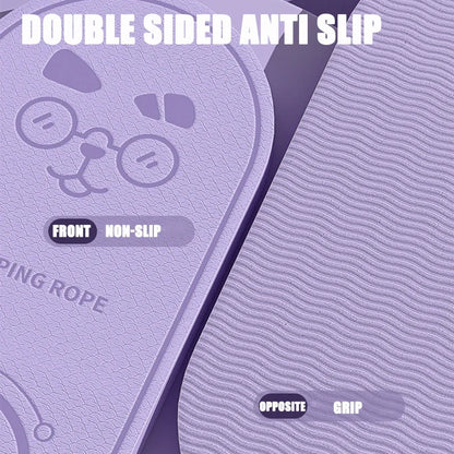 High-Density Anti-Noise Jump Rope Yoga Mat