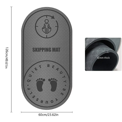 High-Density Anti-Noise Jump Rope Mat