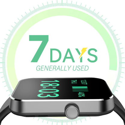 Fit G06 Smartwatch BT Calling Waterproof Fitness Tracker (Black)