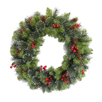 Artificial Wreath Christmas Garland Wall Hanging Decoration