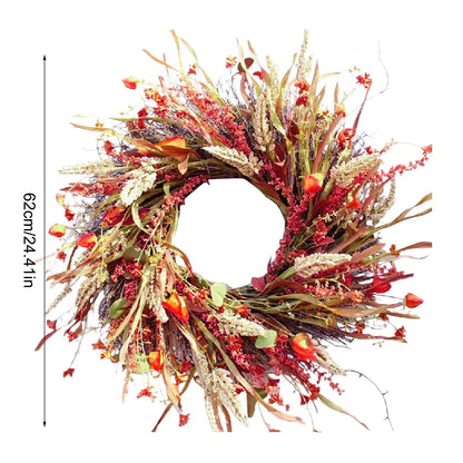 Wreath Harvest Garland Front Door Decor