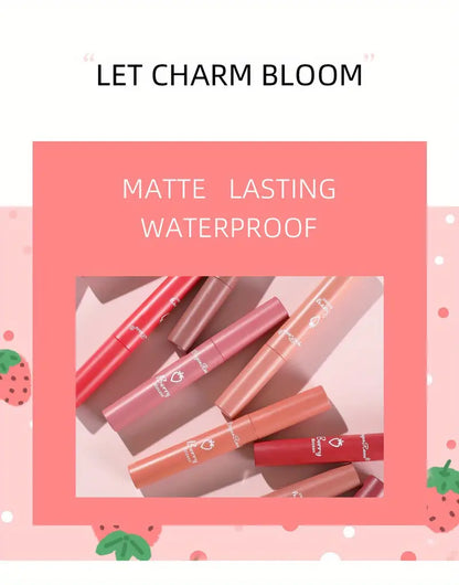 3pcs colors Light weight Softness Velvet Matte Lipstick set  - Long Lasting, Non-Stick