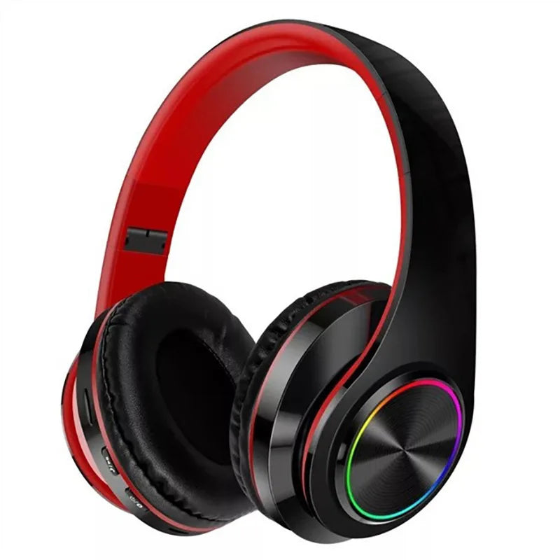 Wireless Bluetooth Headphone with Colorful Lights