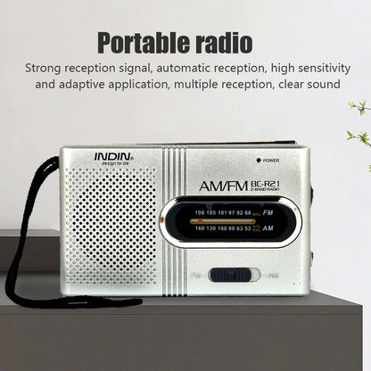 BC-R21 Mini AM/FM Portable Radio