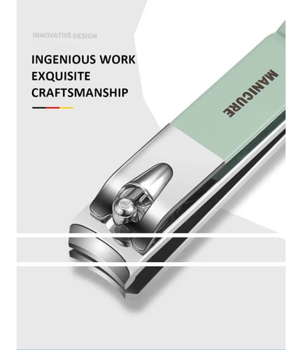 12/16 Pcs Manicure Pedicure Facial Set  With Leather Case