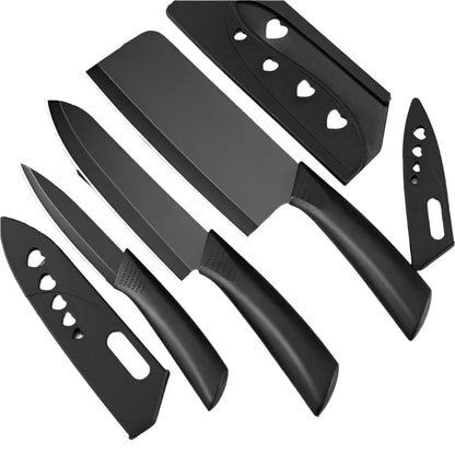 3-Piece Stainless Steel Kitchen Knife Set – Non-Slip Handle & Multipurpose Design