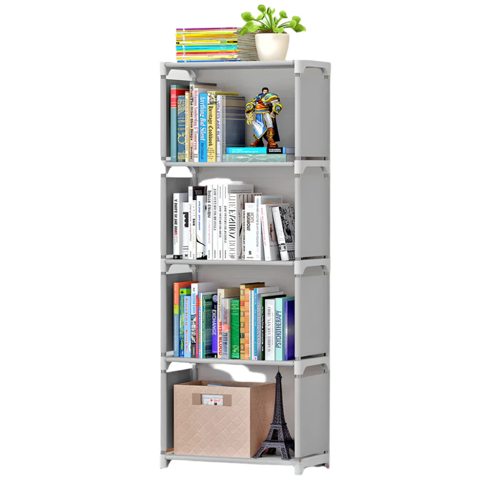 Multi-Layer Bookshelf Storage Rack