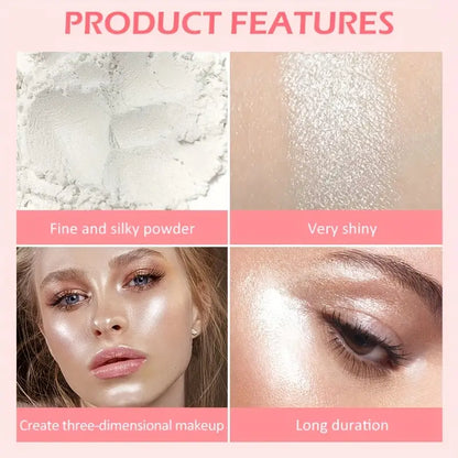 Brightening Fairy Highlighter Powder Contouring and Clavicle Pearlescen  Face and Body