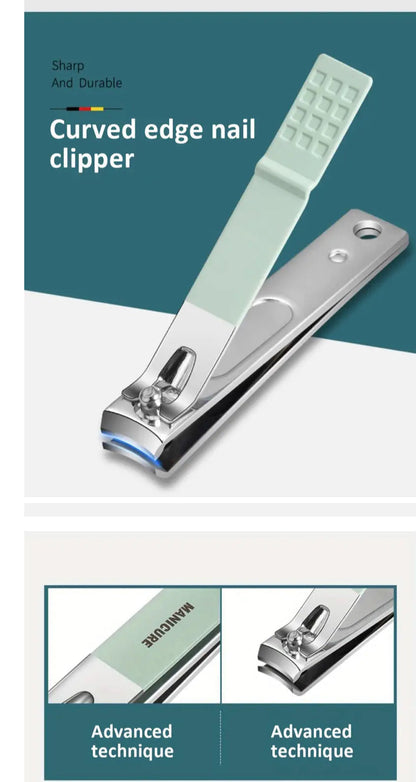 12/16 Pcs Manicure Pedicure Facial Set  With Leather Case