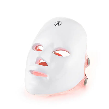 Portable 7 Color Light Facial Mask - Touch Screen Skin Care Device with Multi-Function Beauty Benefits - USB Charged