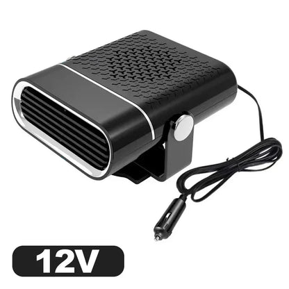 200W Portable Car Heater/Cooler Fan - 12V/24V Defroster