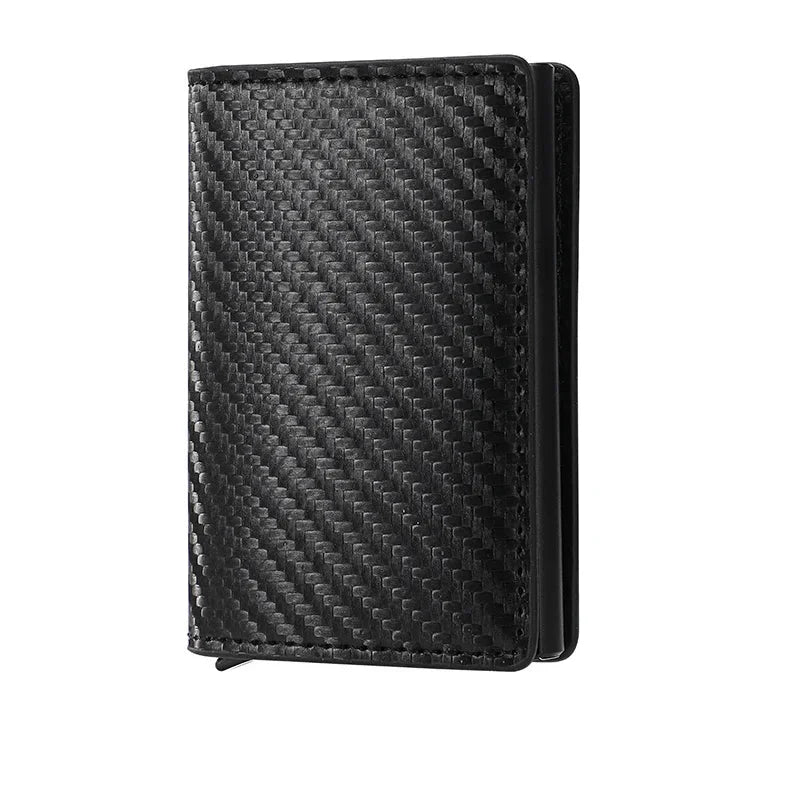 Carbon Fiber RFID Slim Wallet for Men