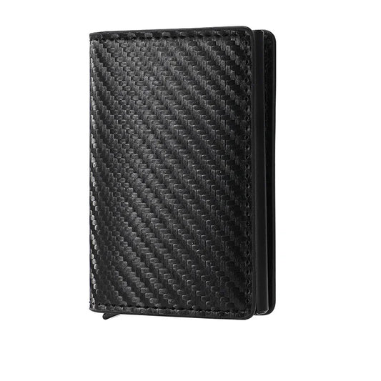 Carbon Fiber RFID Slim Wallet for Men