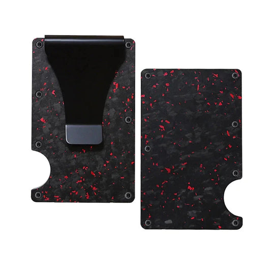 Carbon Fiber Slim Credit Card Holder Wallet for Men