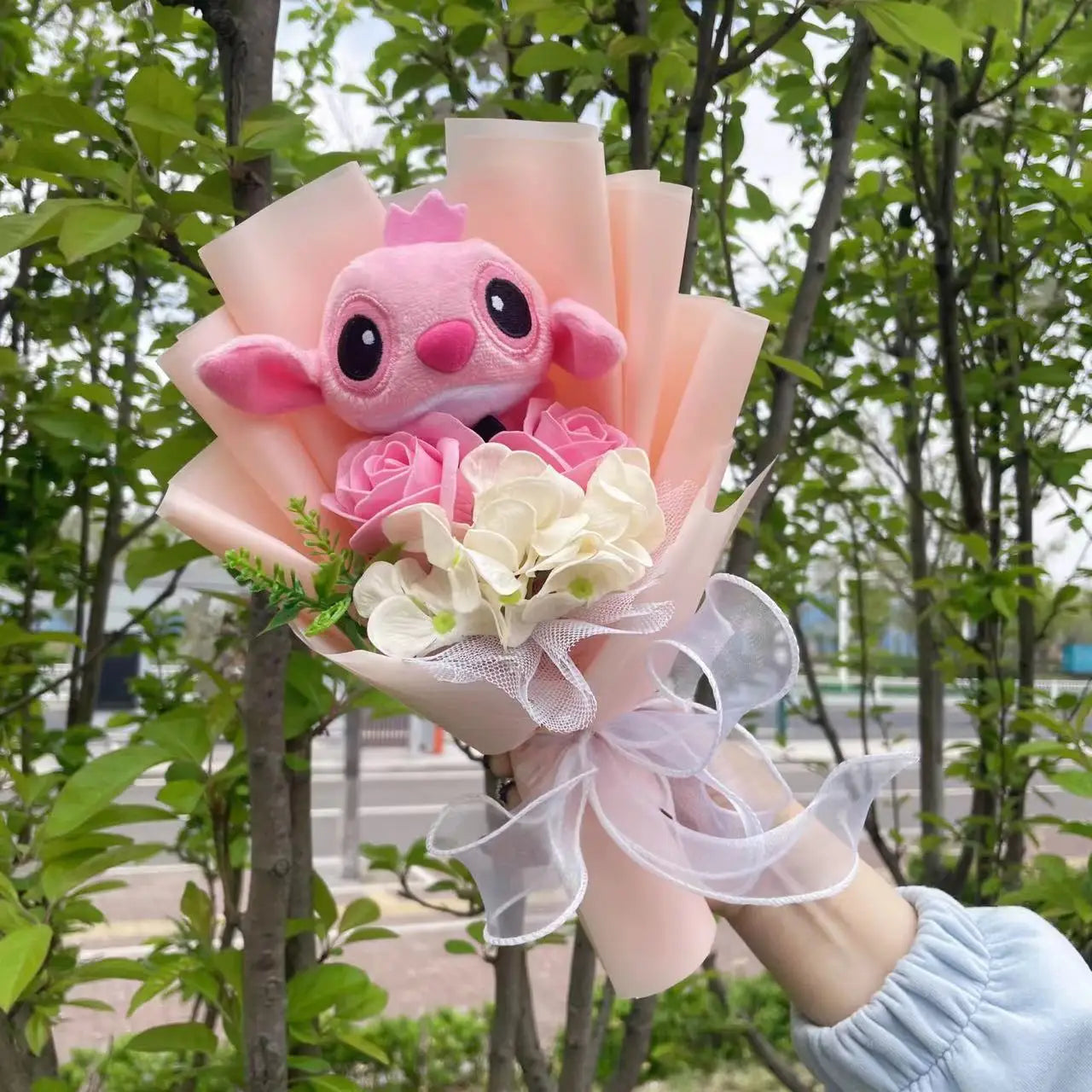 Stitch Creative Handmade Plush Bouquet