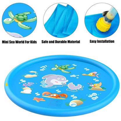 Inflatable Water Pool Sprinkler Mat for Kids
