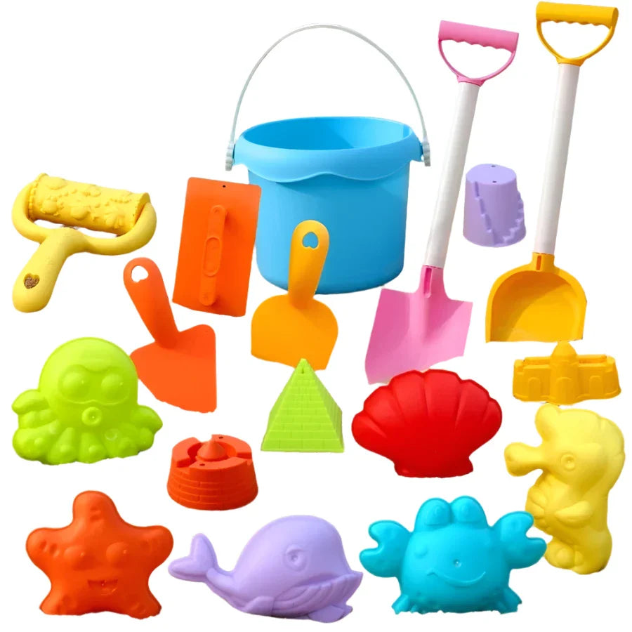 Children's Beach Toy Set (17 pcs)