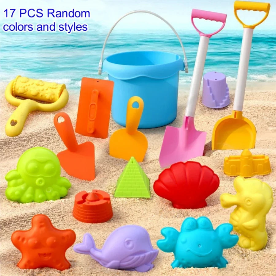Children's Beach Toy Set (17 pcs)