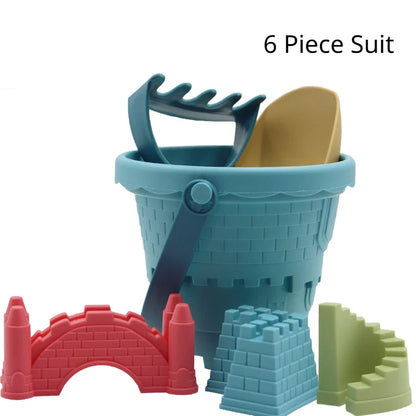 Children's Castle Sand Digging Set Beach Toys