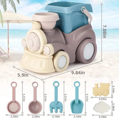 Children's Beach Truck and Princess Tea Set Toys
