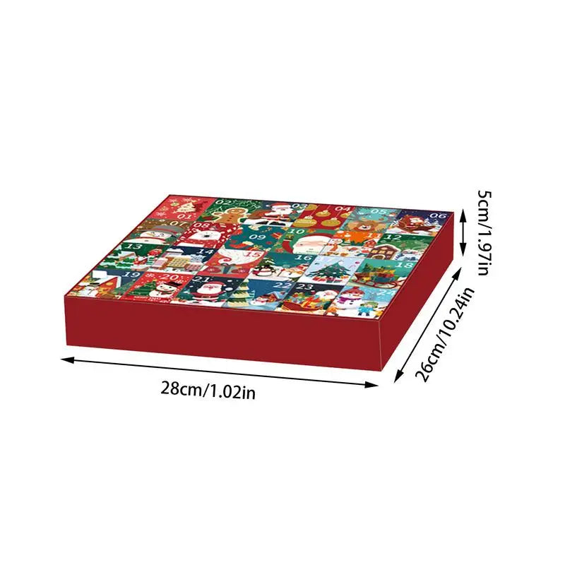 Christmas Puzzle Advent Calendar Jigsaw Puzzles for Adults and Kids