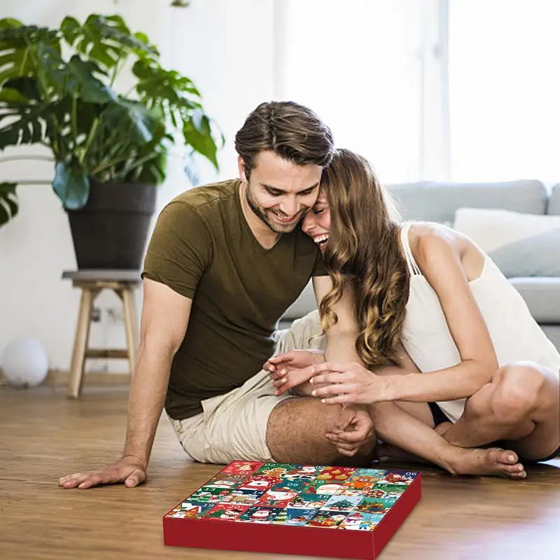 Christmas Puzzle Advent Calendar Jigsaw Puzzles for Adults and Kids