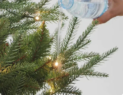 Artificial Pre-lit Christmas Tree with LED Lights