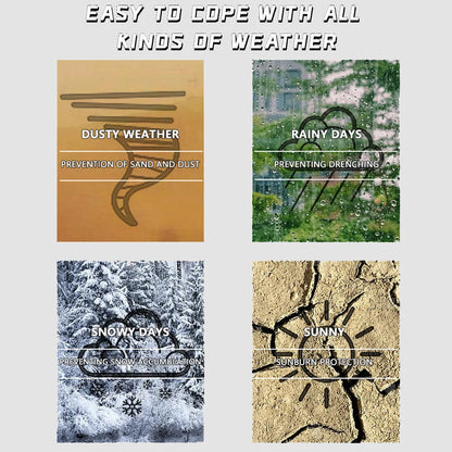 Waterproof Christmas Tree Storage Bag with Durable Handles