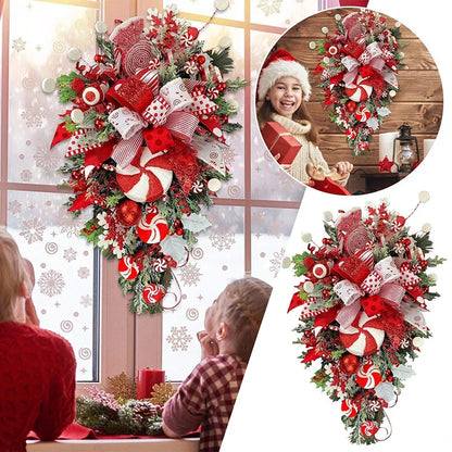 Christmas Candy Hanging Upside Down Tree Decoration