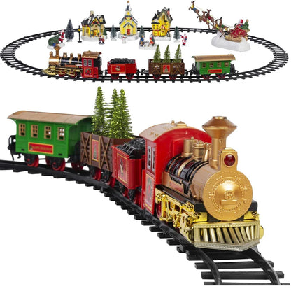 Christmas Village Train Set