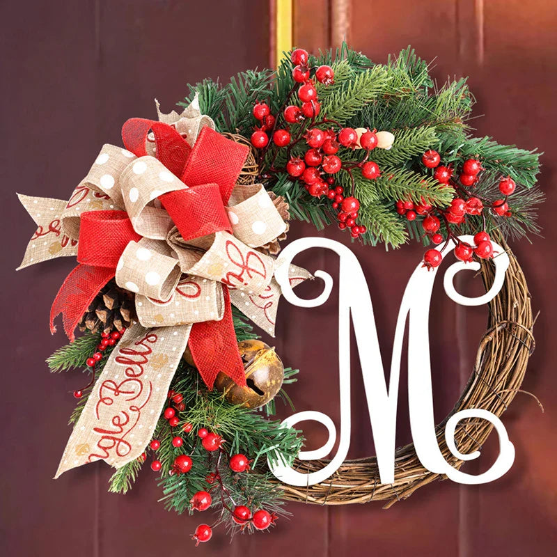Christmas Wreath Artificial Hanging Garland